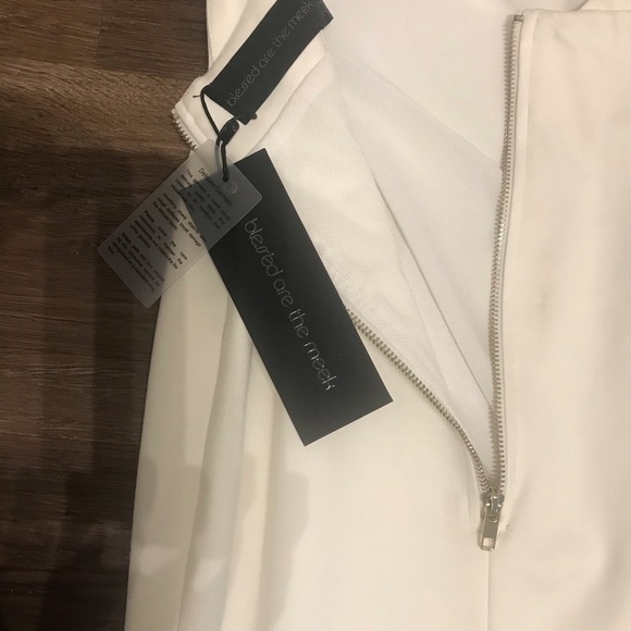 Bless'ed Are the Meek Ivory Fire MIDI Dress - Picture 10 of 12